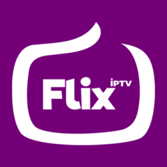 Logo de l'application Flix IPTV pour Smart TV